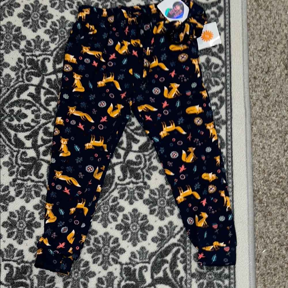 shosho Girls Fox Print leggings